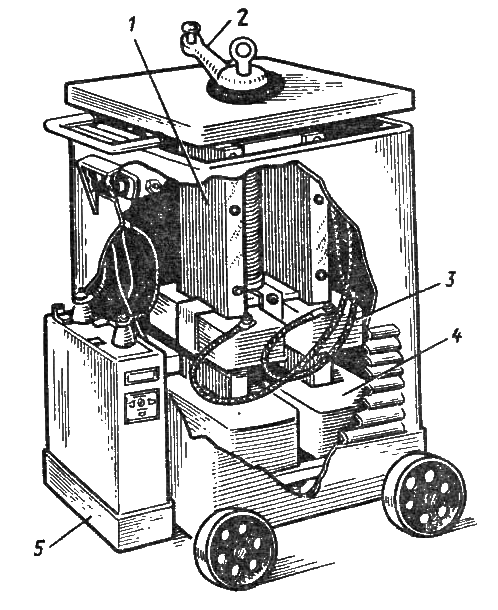 Сварочный трансформатор с подвижными катушками